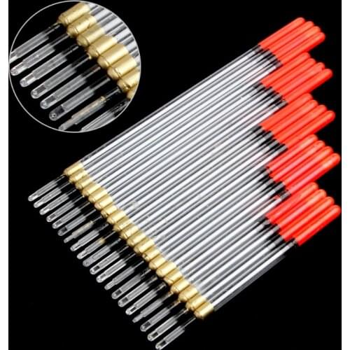 20pcs Clear Waggler Fishing Floats Floating Stem Tubes Kits Tackle Accessories