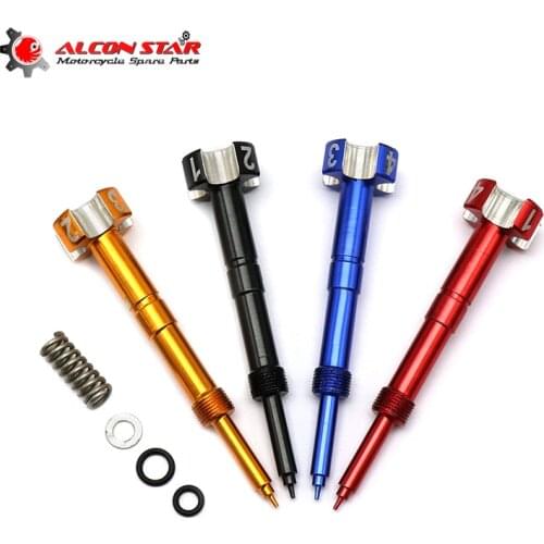Alconstar- Adjustment 4 Stroke Motorcycle Carburetor Fuel Mixture Screw For ATV Dirt Bikes Keihin FCR MX Carbs Carby Motor
