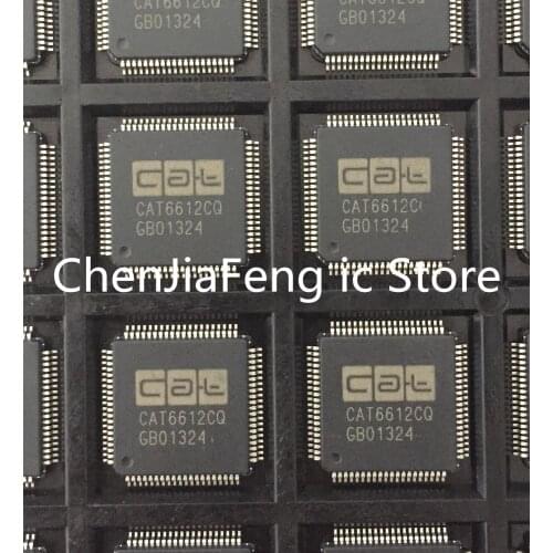 5PCS~10PCS/LOT CAT6612CQ LQFP80 New original
