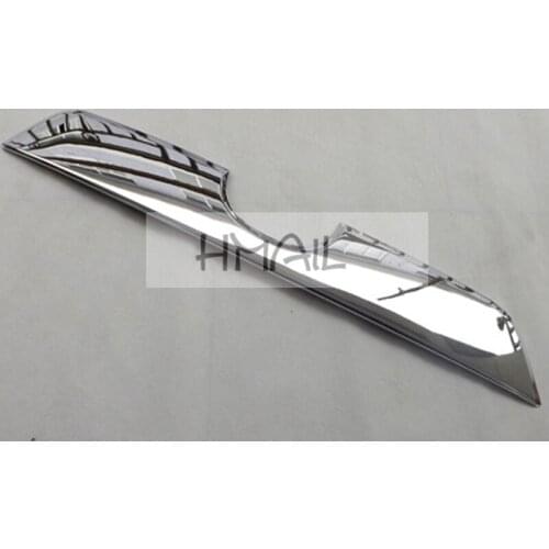 ABS chrome trunk trim For 2012 13 14 15 16 MAZDA CX-5 tail back door decorate film car-styling plating protective cover stickers