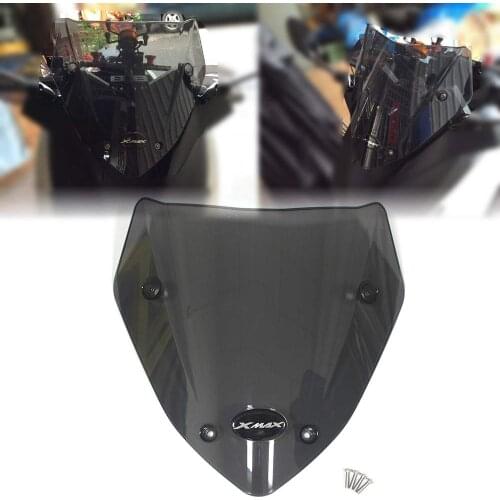 Motorcycle Accessories Windscreen Windshield Wind Deflector For YAMAHA XMAX 125 250 300 400 2017 2018 2019 xmax 400 XMAX400