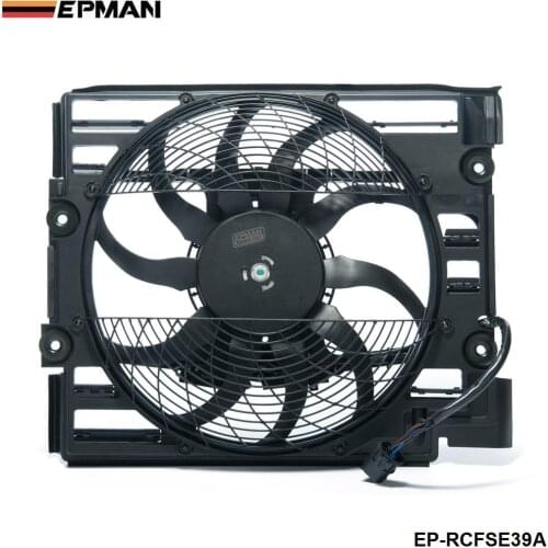 For BMW 5 Series E39 528 540 I 97 98 A/C Ac Radiator Condenser Cooling Fan 64548380780 EP-RCFSE39A