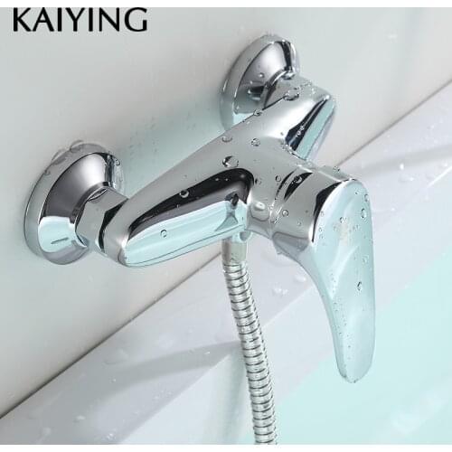 KAIYING Classic Bathroom Shower Faucet Bath Faucet Mixer Tap Cold and Hot Water Mixer Single Handle Torneira,2305