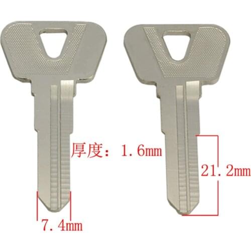 Key tool C513 Motorcycle embryo metal handle left Blank Keys 20 pieces/lot