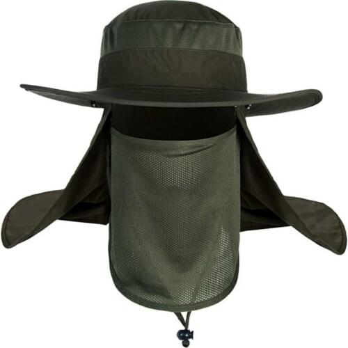 Mounchain Outdoor Anti-UV Fashion Summer Waterproof Windproof Fishing Hat