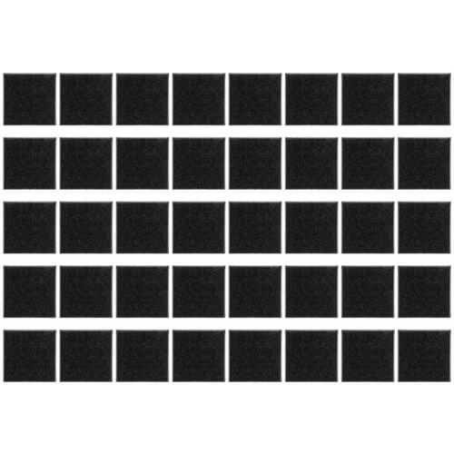 Lot of 40pcs 40mm Square Bases for WH and FW Miniatures base and wargame model bases NEW