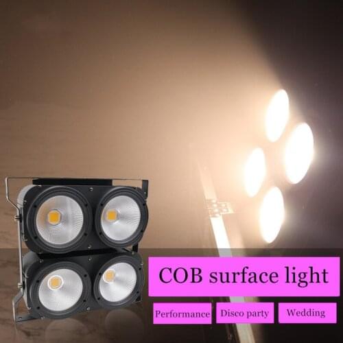 LED four-eye COB is suitable for DJ discotheque party performance four-eye audience light LED4*100W par light stage lighting