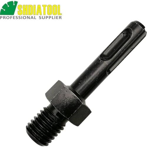 SHDIATOOL Adapter for Diamond core bits Connection Converter for M14 to SDS plus
