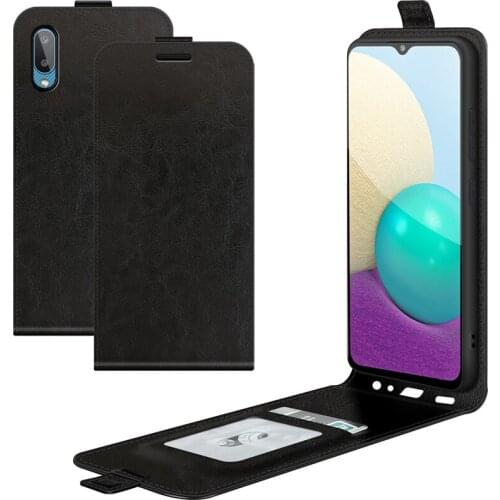 For Samsung Galaxy A02 M02 Case Flip Leather Cases For Samsung Galaxy A02 High Quality Vertical Wallet Leather Case