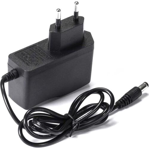 Black 1m 3v 1a 5.5*2.5mm 5.5*2.1mm 100-240V eu us radio regulated power supply AC to DC Charger power supply adapter