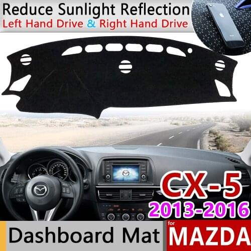 For Mazda CX-5 2013 2014 2015 2016 KE Anti-Slip Mat Dashboard Cover Pad Sunshade Dashmat Protect Carpet Car Accessories CX5 CX 5