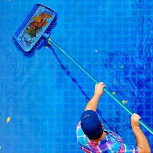 Affordable Pool Skimmer Net 20.28x10.43inch Swimming Pool Net Fine Mesh Pool for Cleaning Above Ground Inground Swimming