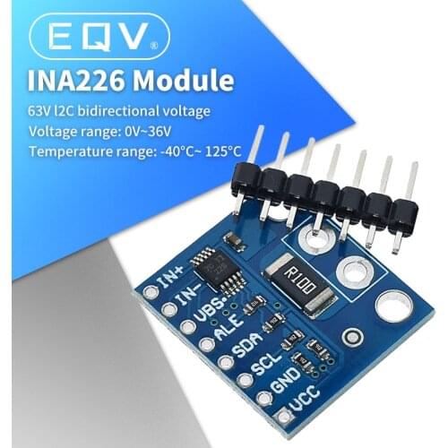 INA226 IIC interface Bi-directional current/Power monitoring sensor module 226 0.01Ohm 0.1Ohm
