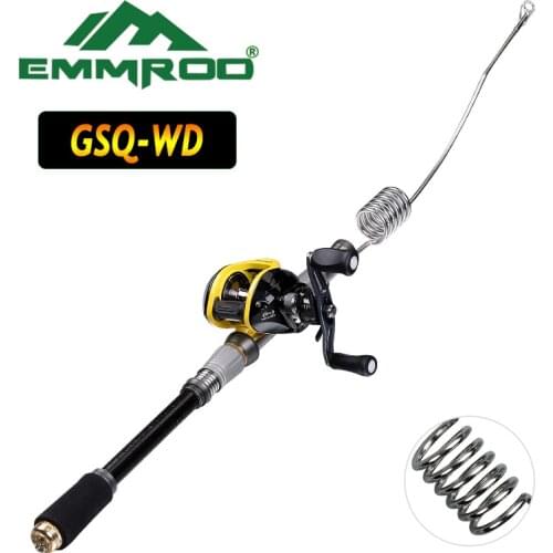 Emmrod Lengthened portable lure fishing rod set fishing Ocean boat/Raft fishing rod Telescopic Fishing Rod GSQ-WD