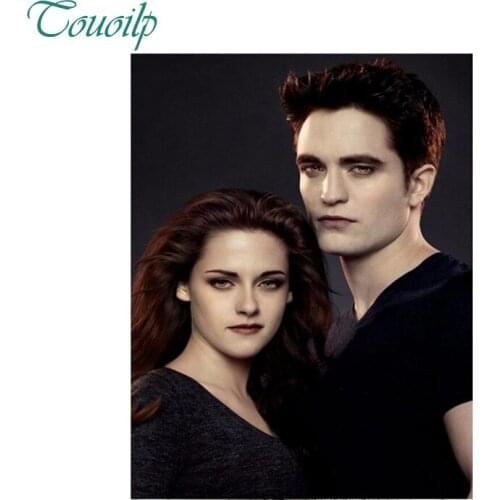 DIY The Twilight Saga Photo Diamond Painting Cross Stitch Robert Pattinson Fashion full square&round Diamond Mosaic Wall Decort