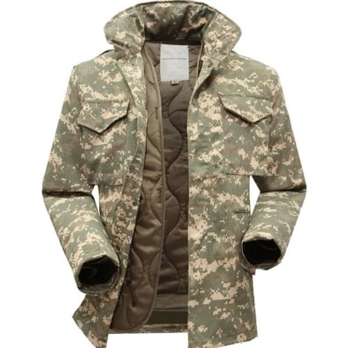 M65 military tactical jacket for men windbreaker jacket with inner big yards field jacket military fans winter jacket