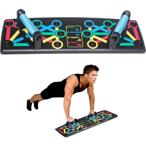 Fitness Push up Rack Board Push Up Bar Set Multifunction Home Gym Muscle Grip Training Device Waist Abdomen Exercise Equipment