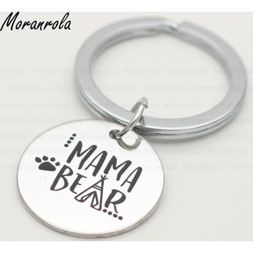 New arrive Mama Bear Necklace & keychain Baby Bear Jewelry Grandma bear Jewelry Mothers day gift Bear Family Jewelry 20pcs/lot