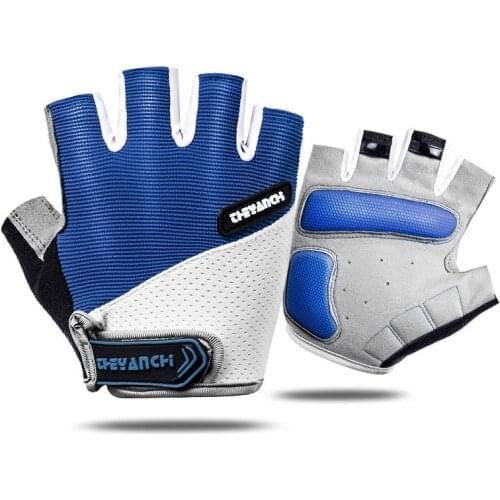 Mountain Bikes Cycling Gloves Unisex Gloves Cycling Outdoor Cycling Fashion Non-Slip Breathable ChildrenS Half-Finger Gloves