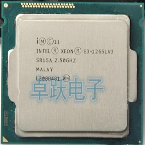 Intel E3 1265LV3 E3-1265LV3 CPU Processor 2.5G SR15A Quad Core scrattered pieces free shipping