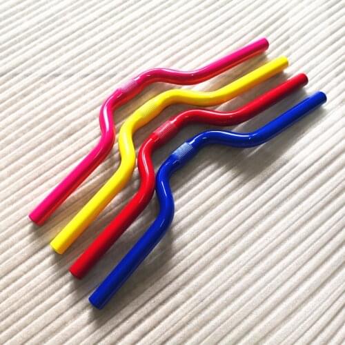 Bicycle Handlebar Aluminum Alloy Mtb Handlebar Bicycle Road Bike Swallow Handlebar 25.4 X460mm Steering Wheel For Bicycle