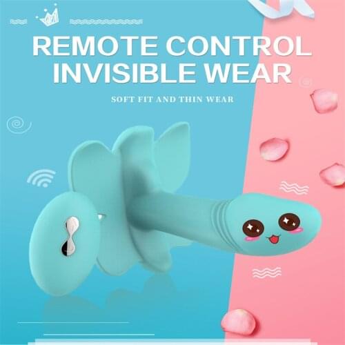 Sex Toys Wearabre Panty Vibrator with Wireless Remote Control Panties Vibrating Eggs-Pelepas 12 Vibration Patterns