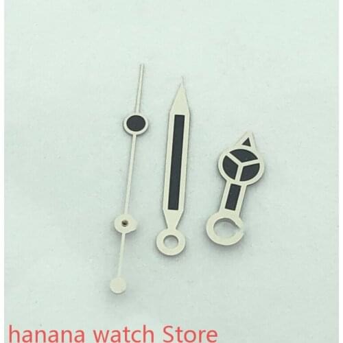 Watch pointer black Benz luminous pointer for ETA 2836 2824 Miyota 8205 8215 821A Pearl DG 2813 3804 movement