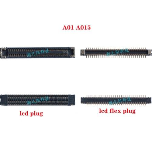 LCD Display FPC Connector Plug MotherBoard Pin For Samsung Galaxy A01 A015