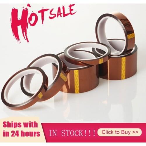 1PC Professional 300 ° C Heat Resistant High Temperature High Insulation Electronics Industry Welding Polyimide Kapton Tape