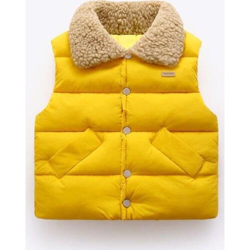 2020 new spring autumn winter Girls boys Kids faux fur velvet vest comfortable cute baby Clothes Children Clothing