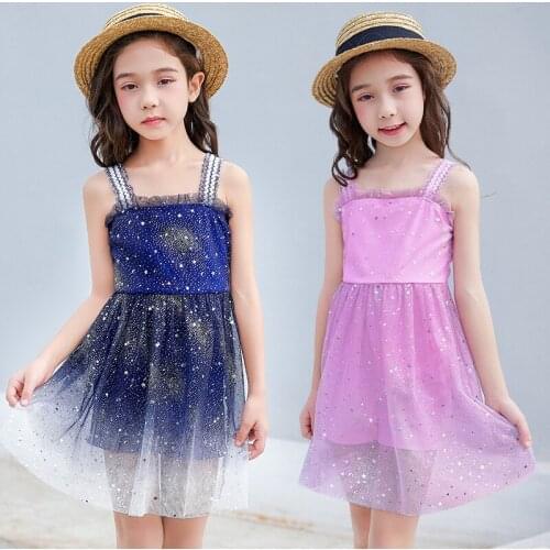 2021 New Fashion Little Girl Swimsuit Cute Princess Dress Style 4-6 Year Old Baby Super Fairy One-piece Holiday Swimsuit