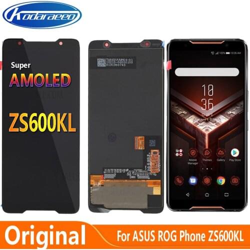 Amoled Display Replace 6.0"For Asus ROG Phone Z01QD ZS600KL LCD Touch Digitizer Screen Assembly