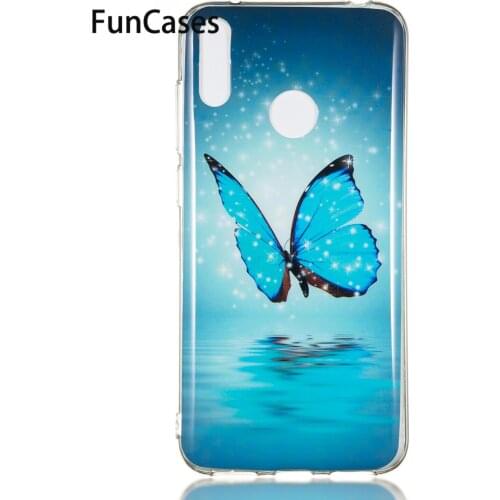 Telephone Case For capa Huawei Enjoy 9 Luminous Fundas sFor Huawei Y7 Pro 2019 Enjoy 7S Honor 10 Lite Mate 20 Soft TPU Shell