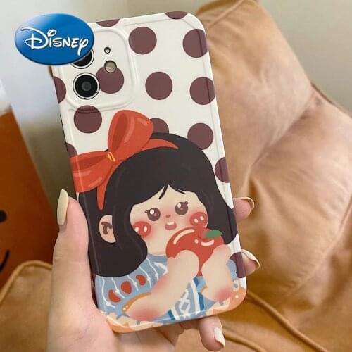 Disney Phone Case for IPhone 6S/7/8P/X/XR/XS/XSMAX/11/12Pro Schneewittchen Phone Case Cover