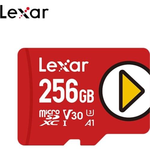 Original Lexar Play Micro SD Card SDXC A1 256GB A2 512GB 1TB TF Flash Card V30 C10 Memory Card For Phone/Tablet/Nintendo Switch