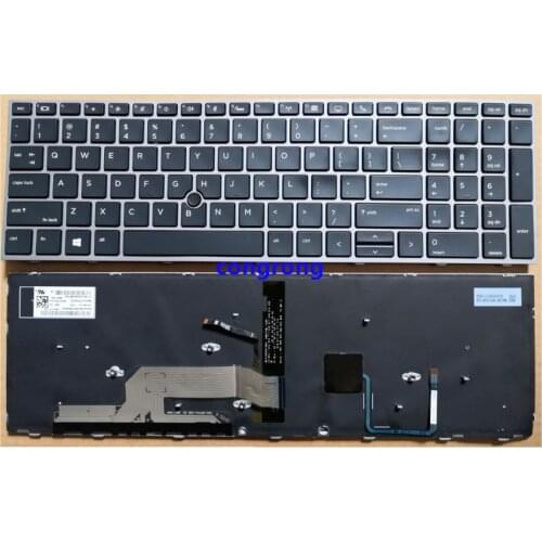 US Backlit Laptop Keyboard for HP ZBOOK 15 G5 G6 17 G5 Mobile Workstati English backlight