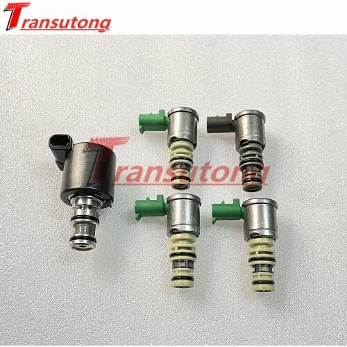 Refurbish 5L40E Automatic Transmission 5pcs Solenoid Kit For BMW GM Cadillac 1999-2003