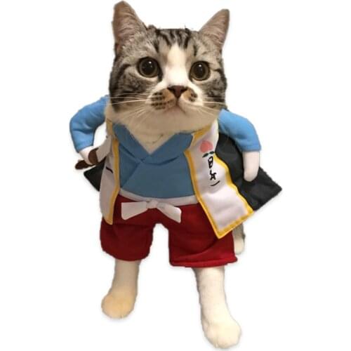 Cosplay Cat Clothes Dog Fancy Dress Costume Accessory Outfit For Funny Animal Things Pet Products All Small Fantasy Halloween