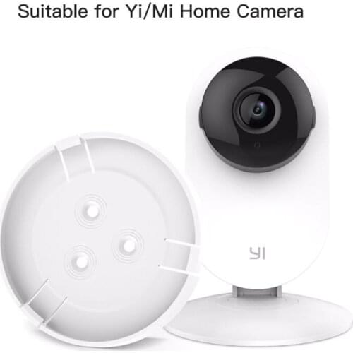 360 Degree Swivel Parts Plastic Camera Wall Mount Bracket Holder for Mi/Yi Smart Home Security Camera Accessories