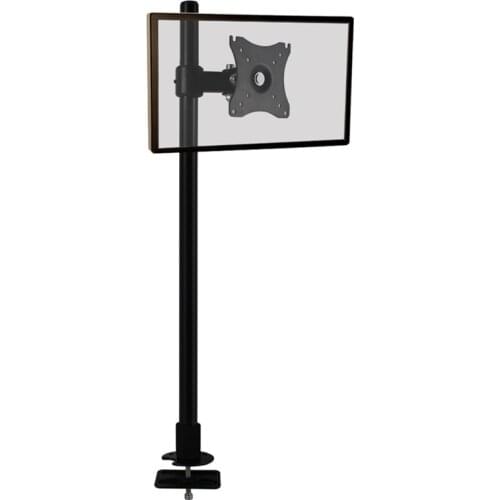 XC800 14-27" Single Arm Lcd Tv Mount Tilt 360 Rotate Monitor Mount Holder Desktop Stand Vesa Full Motion Bracket Base Load 8kg