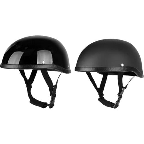 New Motorcycle Half Helmet Light Retro Helmet Helmet Protective Headwear