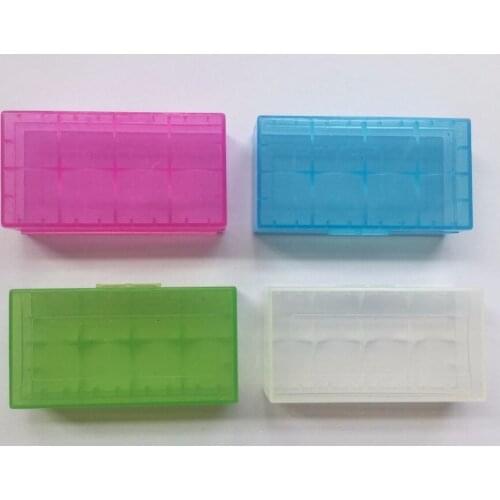New Hard Plastic Battery Protective Storage Boxes Cases Holder For 18650 18350 CR123A 18500 Battery