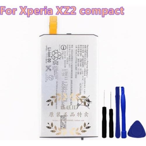 New High Quality 2870mAh LIP1657ERPC Battery For Sony Xperia XZ2 Compact XZ2 Mini H8324 H8314 SO-05K + Tools