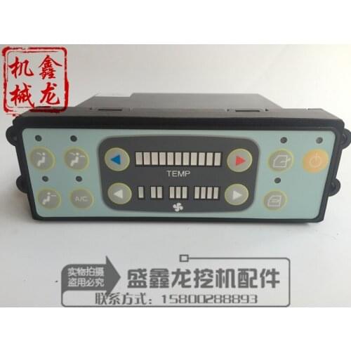 Sany SY65/75/105/205/215/235/285-8-9 Excavator air conditioning controller panel switch