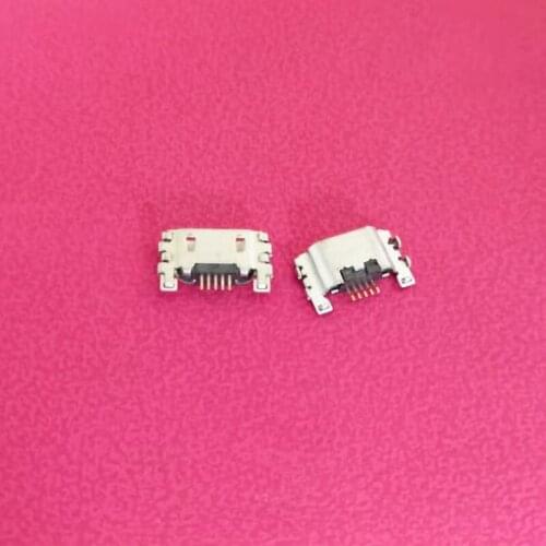 100pcs/lot Micro USB Jack Socket Charging Port Connector For Sony Xperia Z Ultra XL39H C6802 C6833 T2 Ultra xm50t xm50h