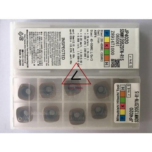 SDNW 1205 ZDTN-R15 JP4020 10pcs Hitachi high cutting performance CNC indexable inserts