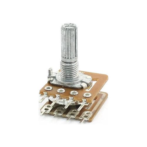 Top Adjustable Dual Linear Taper Volume Control Potentiometer 50K/100K ohm