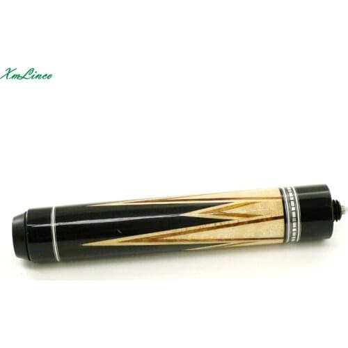 1pc tiger grain wood inlay ebony Billiard pool cue extension