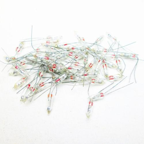 10Pcs 3MM Mercury switch Tilt switch Unidirectional NEW