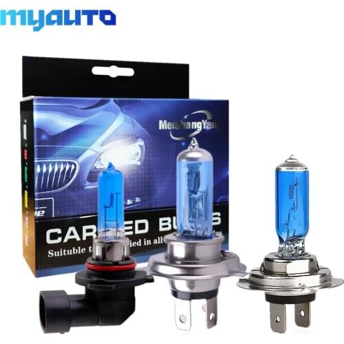 2PCS H1 H3 H4 H11 H7 H8 55W 100W Halogen Headlight Bulb 12V 9005 HB3 9006 HB4 100W Auto Fog Light White Car Lamp DRL